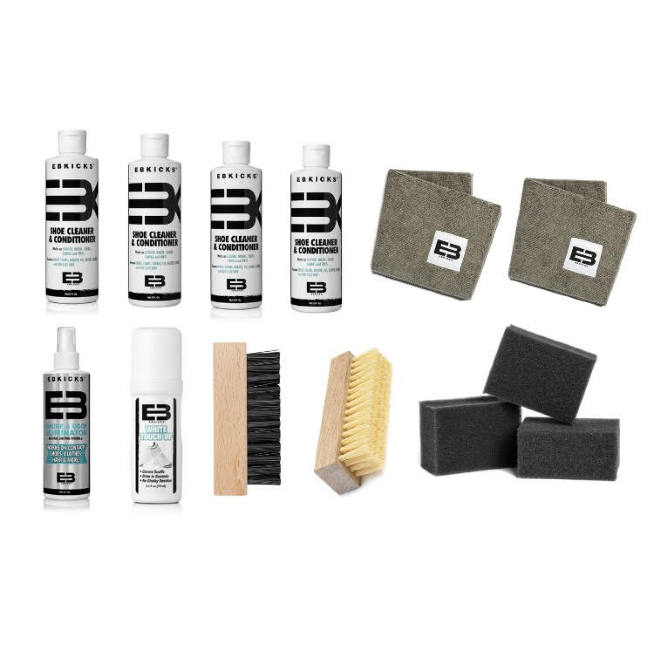 The Complete Sneaker Care Bundle EBkicks Shoe Cleaner